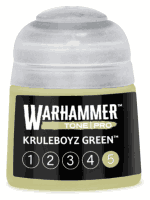 Grundfarbe Warhammer Tone Pro (Kruleboyz Green 5) - Grün