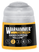 Grundfarbe Warhammer Tone Pro (Hawkshroud Yellow 2) - Gelb