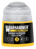 Grundfarbe Warhammer Tone Pro (Hawkshroud Yellow 3) - Gelb