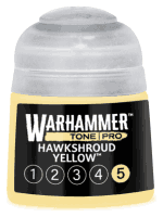 Grundfarbe Warhammer Tone Pro (Hawkshroud Yellow 5) - Gelb