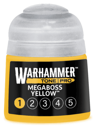 Grundfarbe Warhammer Tone Pro (Megaboss Yellow 1) - Gelb