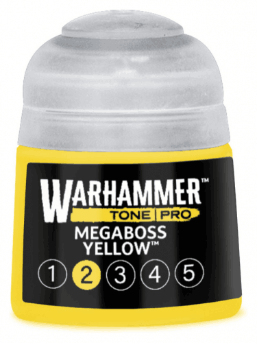 Grundfarbe Warhammer Tone Pro (Megaboss Yellow 2) - Gelb