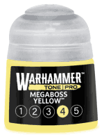 Grundfarbe Warhammer Tone Pro (Megaboss Yellow 4) - Gelb
