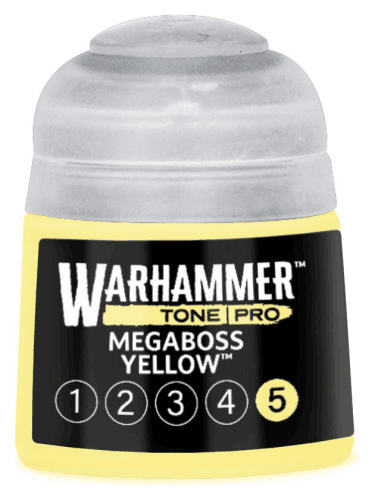 Grundfarbe Warhammer Tone Pro (Megaboss Yellow 5) - Gelb