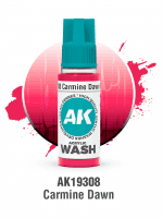 AK Wash (Carmine Dawn) - Farbton, karminrot