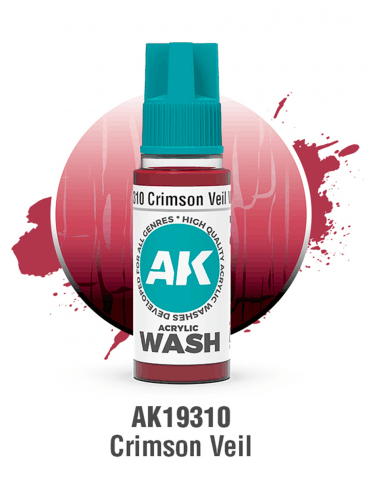 AK Wash (Crimson Veil) - Farbton, Karminschleier