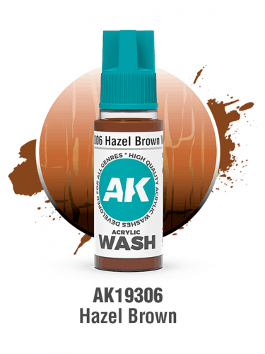 AK Wash (Hazel Brown) - Farbton, haselnussbraun