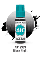 AK Wash (Black Night) - Farbton, tiefschwarz