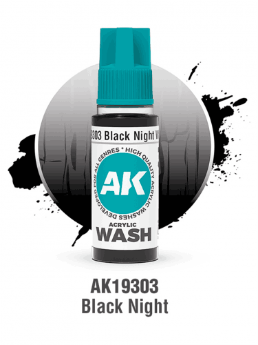 AK Wash (Black Night) - Farbton, tiefschwarz
