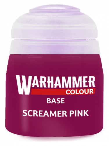 Warhammer Colour Base Paint (Screamer Pink) - Grundfarbe