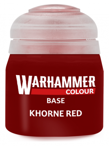 Warhammer Colour Base Paint (Khorne rot) - Grundfarbe