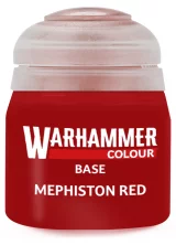 Warhammer Colour Base Paint (Mephiston Red) - Grundfarbe, rot