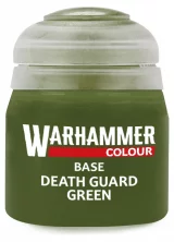 Warhammer Colour Base Paint (Death Guard Green) - Grundfarbe, Grün
