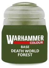 Warhammer Colour Base Paint (Deathworld Forest) - Grundfarbe, Grün