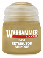 Warhammer Colour Base Paint (Retributor Armour) - Grundfarbe, goldbraun