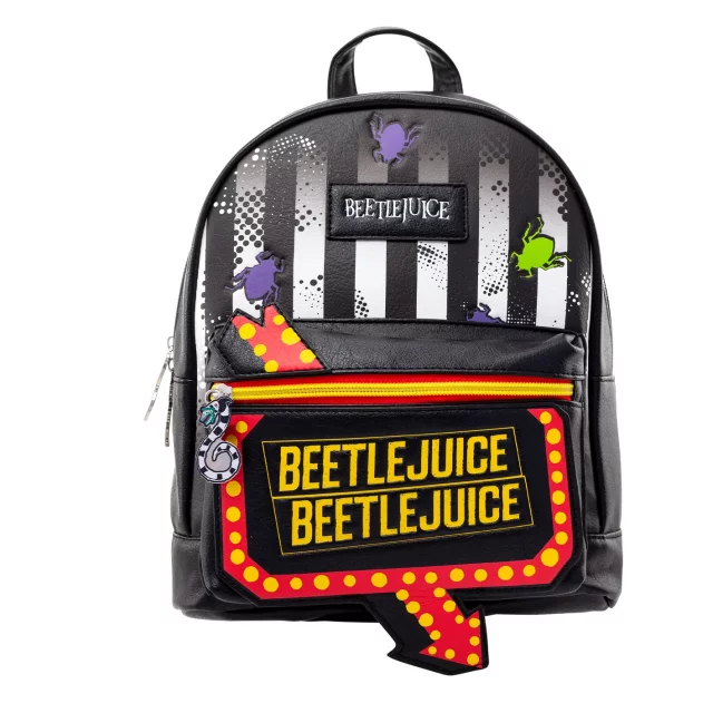 Rucksack Beetlejuice - Logo - Tim Burton