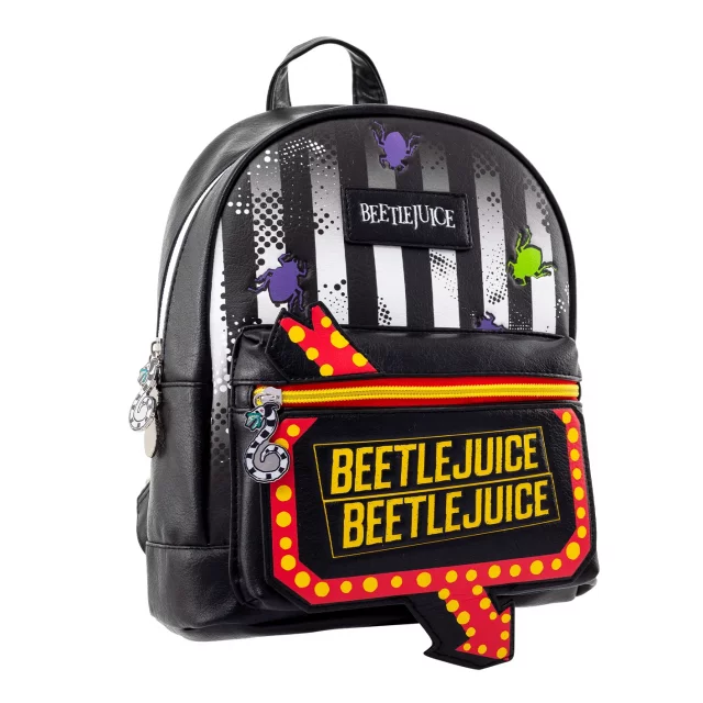 Rucksack Beetlejuice - Logo - Tim Burton