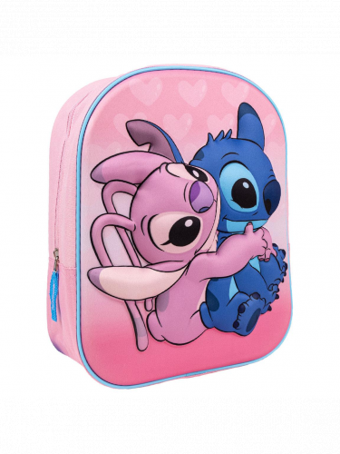 Kinder-Rucksack Disney - Angel & Stitch 3D