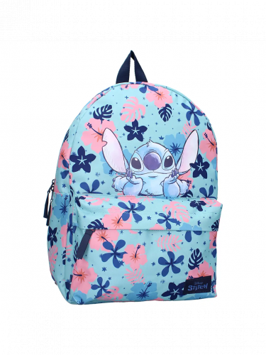 Rucksack Disney - Stitch flowers