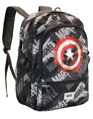 Rucksack Marvel - Captain America Shield Kratzer