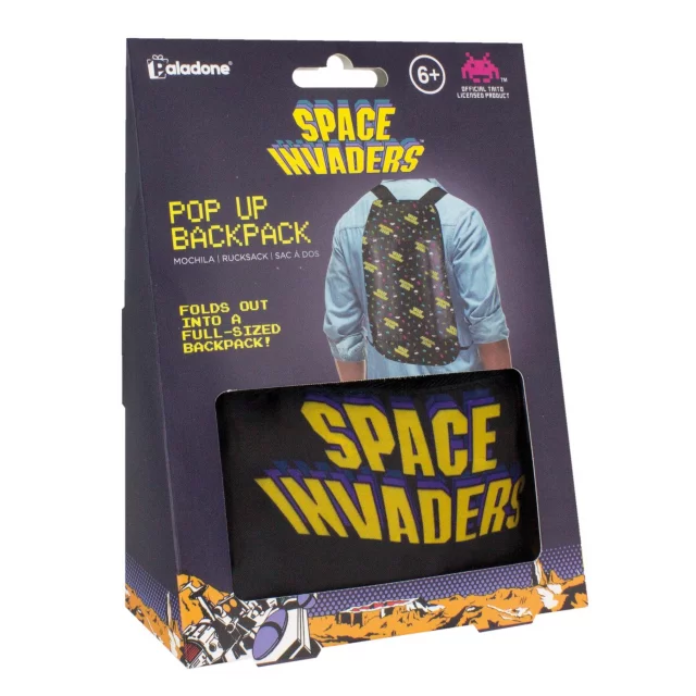Rucksack Space Invaders - Pop-Up Backpack