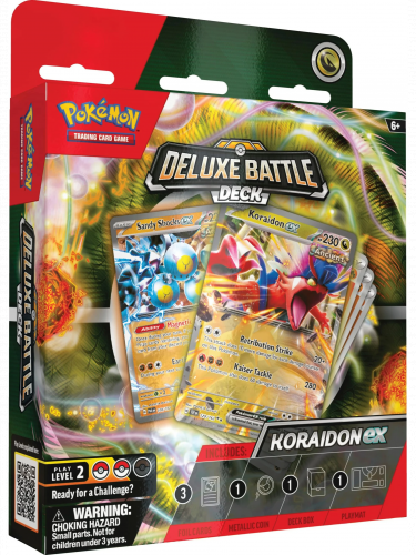 Kartenspiel Pokémon TCG - Deluxe Battle Deck Koraidon ex (ENGLISCHE VERSION)