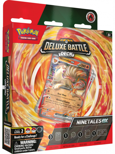 Kartenspiel Pokémon TCG - Deluxe Battle Deck Ninetales ex (ENGLISCHE VERSION)