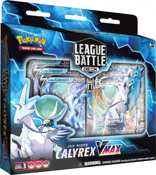 Kartenspiel Pokémon TCG - League Battle Deck Ice Rider Calyrex VMAX (ENGLISCHE VERSION) - TCG Sammelkartenspiel
