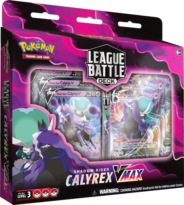 Kartenspiel Pokémon TCG - League Battle Deck Shadow Rider Calyrex VMAX  (ENGLISCHE VERSION) - TCG Sammelkartenspiel