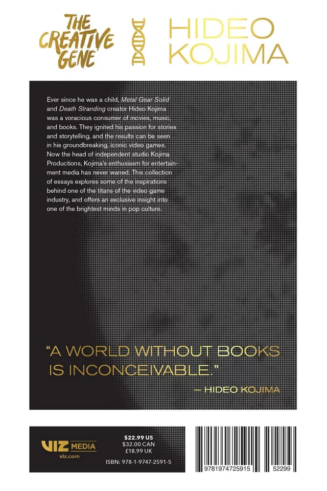 Buch The Creative Gene: Hideo Kojima - Metal Gear Solid