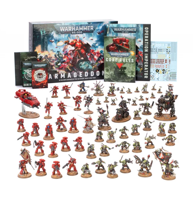 W40k: Armageddon - Launch Box Set (beschädigte Verpackung)