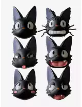 Magnet Ghibli (Kiki's Delivery Service) - Jiji Face Blind Box (zufällige Auswahl) - Magnete