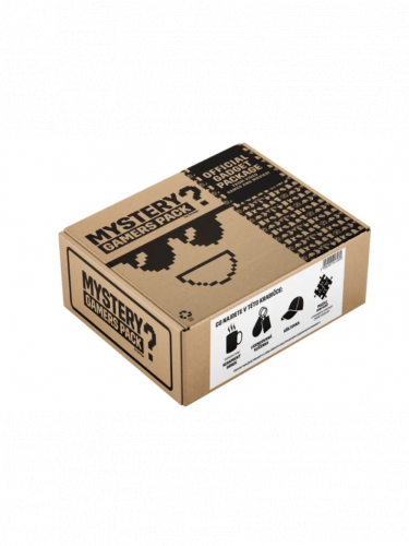Mystery Gamers Pack - Mütze, Puzzle, Funko-Schlüsselanhänger, Wechselbecher