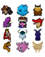 Anstecker Dungeons & Dragons - 50th Anniversary Pins (zufällige Auswahl)