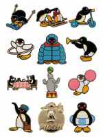 Ansteckpin Pingu - Mystery Pack (zufällige Auswahl)