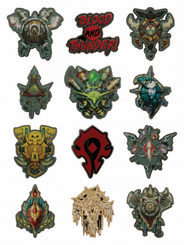 Ansteckpin World of Warcraft - Horde (zufällige Auswahl)