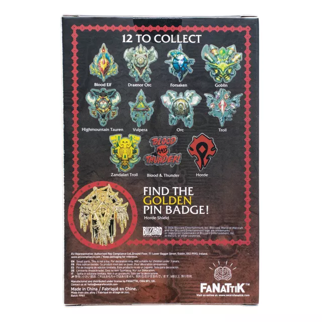 Ansteckpin World of Warcraft - Horde (zufällige Auswahl) - Pin