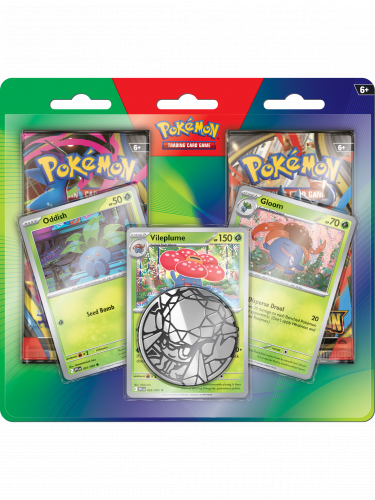 Kartenspiel Pokémon TCG - Enhanced 2-Pack Blister booster (Oddish/Vileplume/Gloom) (ENGLISCHE VERSION)