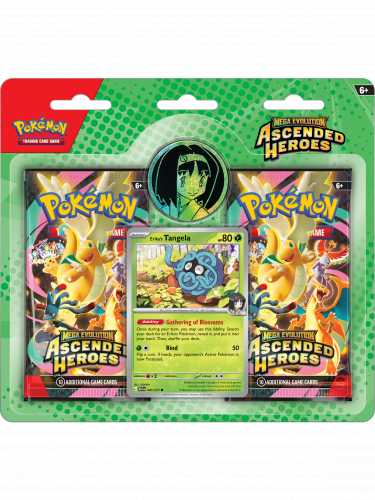 Kartenspiel Pokémon TCG: Mega Evolution - Ascended Heroes Erika 2-Pack Blister (ENGLISCHE VERSION)
