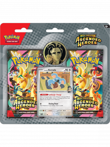 Kartenspiel Pokémon TCG: Mega Evolution - Ascended Heroes Larry 2-Pack Blister (ENGLISCHE VERSION)