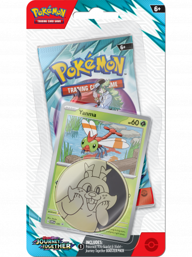 Kartenspiel Pokémon TCG: Scarlet & Violet - Journey Together Checklane Blister Booster (Yanma) (ENGLISCHE VERSION)