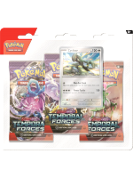 Kartenspiel Pokémon TCG: Scarlet & Violet Temporal Forces - 3-Pack Blister Booster (Cyclizar) (ENGLISCHE VERSION)