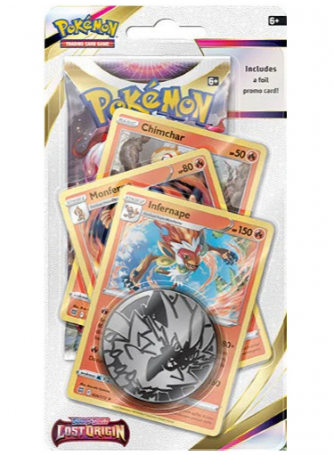 Kartenspiel Pokemon TCG: Sword & Shield Lost Origin - Premium Checklane Blister booster (Infernape) (ENGLISCHE VERSION)