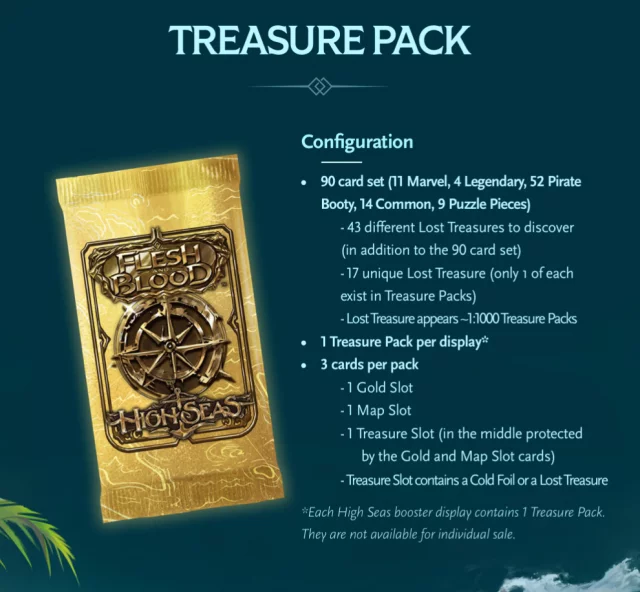 Kartenspiel Flesh and Blood TCG: High Seas - Booster Box (ENGLISCHE VERSION) - TCG Sammelkartenspiel