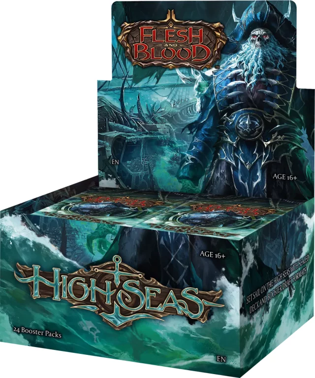 Kartenspiel Flesh and Blood TCG: High Seas - Booster Box (ENGLISCHE VERSION) - TCG Sammelkartenspiel