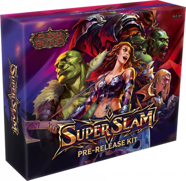 Kartenspiel Flesh and Blood TCG: Super Slam - Pre-release kit (ENGLISCHE VERSION) - TCG Sammelkartenspiel