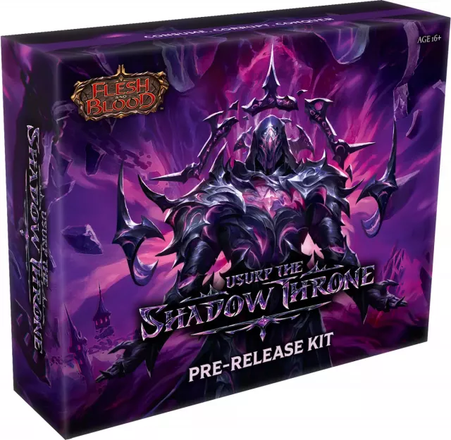 Kartenspiel Flesh and Blood TCG: Usurp the Shadow Throne - Pre-Release Kit (ENGLISCHE VERSION) - TCG Sammelkartenspiel