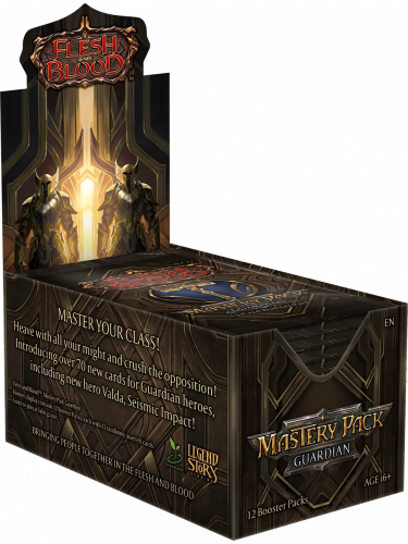 Kartenspiel Flesh and Blood TCG: Mastery Pack: Guardian - Booster Box (ENGLISCHE VERSION)