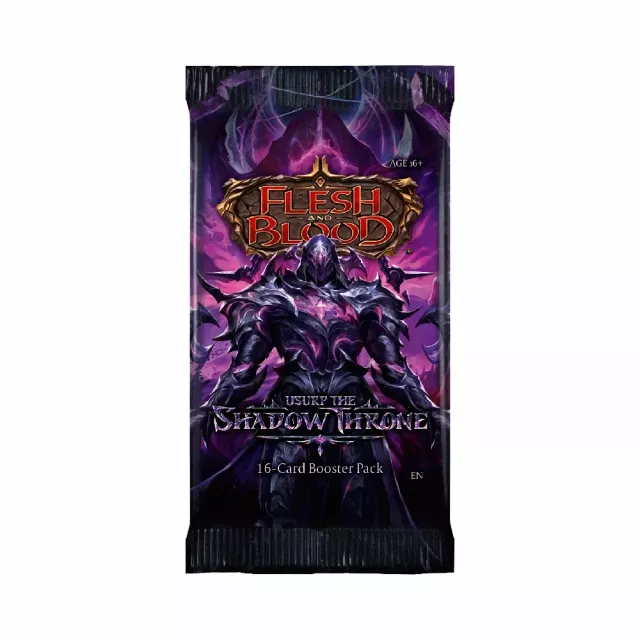 Kartenspiel Flesh and Blood TCG: Usurp the Shadow Throne - Booster (16 Karten) (ENGLISCHE VERSION) - Sammler-Karten