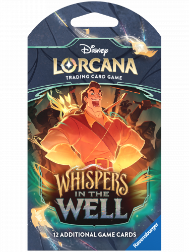 Kartenspiel Lorcana: Whispers in the Well - Booster (12 Karten) (ENGLISCHE VERSION)